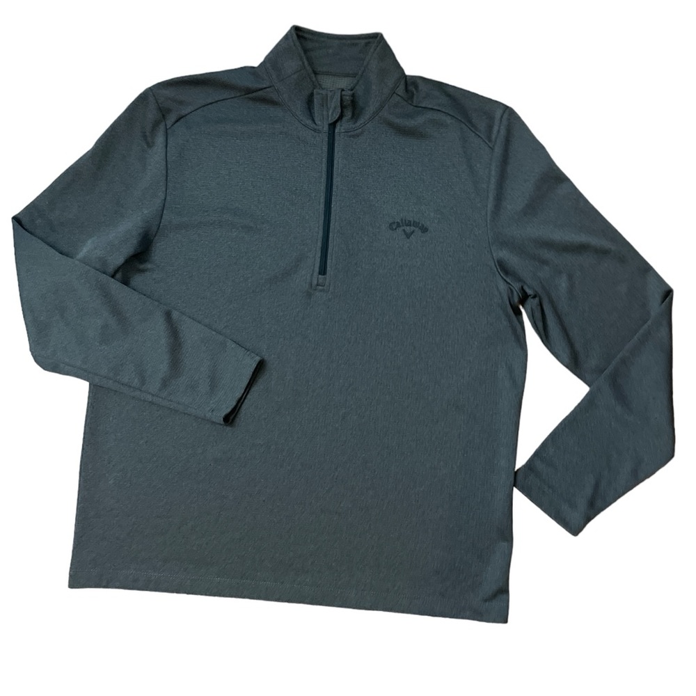 Callaway Men’s‎ 1/2 Zip Pullover Gray Size Medium Golf Athletic Wear Golfer